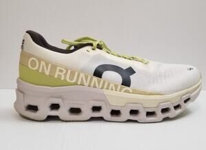 On Cloud Monster 2 Men’s White Green Running Shoes Sneakers Size 12
